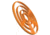 Caldwell ClayCopter 110mm Polymer Target, 50 Pack Tube, Orange, 1215372