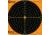 Caldwell Orange Peel 8 inch Bullseye Target - 5 Sheets 805645