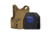 Caliber Armor Level IV w/M.O.D. Complete Plate Carrier Package