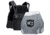 Caliber Armor Caliber AV2 DV8 - RF2 Body Armor Package, Shooters Cut and SAPI Cut Back, Black, 10 x 12, 19-L-BK