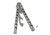 Caliber Gourmet Butterfly Bottle &amp; Can Opener, Grey CBG-1001-GM