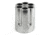 Caliber Gourmet CBG1007 Caliber Gourmet Cylinder Pen Holder Silver Aluminum 3.25