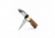Caliber Gourmet Rosewood Bullet Knife, Brass Handle, Wood, Brass, 2.5 x .5 in CBG-1041