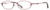 Calligraphy Collections Woolf SESC WOOL00 Progressive Prescription Eyeglasses - Burgundy SESC WOOL005235 BUR