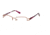 Calligraphy Collections F-373 SESC F37300 Eyeglass Frames - Col4 - Shiny Rose SESC F373005335 RO