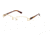 Calligraphy Collections F-373 SESC F37300 Eyeglass Frames - Col1 - Gold SESC F373005335 GO