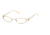 Calligraphy Collections F-394 SESC F39400 Eyeglass Frames - Col1 - Gold SESC F394004735 GO