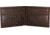 Cameleon S&amp;w Men's Front Pockt Bi-fold Wallet Brown