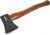 CrossFire American Hickory Hatchet Axe, 14 in Blade, Carbon Steel, Plain, 19345
