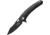 Camillus Knives Blaze Linerlock Folding Knife, 2.75in Black Carbonitride Titanium Coated D2 Tool Steel Blade, Black G10 Handle, Thumb Pull, Pocket Clip, Quick Launch Dual Bearing System, Black, 19810