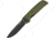 Camillus Knives Cuda Mini Linerlock Folding Knife, 2.75in Black Carbonitride Titanium Coated Aus-8 SS Drop Point, OD Green G10 Handle, Pocket Clip, Quick Launch Bearing System, OD green, 19633