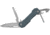 Camillus Knives Pocket Block Multi Tool Slate, 2.5 titamium bonded 420 stainless blade, Blue G10 handle, 19658