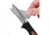 Camillus Knives TigerSharp Linerlock Folding Knife, 3in Satin SS Drop Point, Black Frn Handle, Brown Rubber Handle Insert, One Standard Edge And One Serrated Replaceable Blade, Black, 19131