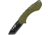 Camillus Knives Veracious Linerlock Green Folding Knife, 2.5 black Carbonitride Titanium coated AUS-8 stai, Green glass filled nylon handle, 19648