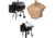 Camp Chef SmokePro SE Pellet Grill, Black, with Tan Patio Cover, PCPG24L, and Blanket for 24in Pellet Grills, Grey, PG24BLKL