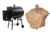 Camp Chef SmokePro SE Pellet Grill, Black, with Tan Patio Cover, PCPG24L