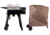 Camp Chef Woodwind Wi-Fi 20 Pellet Grill, Stainless/Black, with Brown Patio Cover, PCPPG20