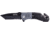 Campco Humvee Recon Folding, Plain/Serrated, Black Stainless Steel Blade, Black/Gray Handle, 167696