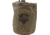 Campcraft Outdoors Bushpot Bag, 2qt, 9in x 6.5in, Waxed Cotton Canvas, WAXBPB