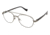 Canali 322 Eyeglass Frames - Frame GUNMETAL, Size 54/18mm CO32201