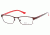 Candies CA0123 Eyeglass Frames - Matte Bordeaux Frame Color, Clear Lens Color