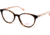 Candies CA0165 Progressive Prescription Eyeglasses - Dark Havana Frame, Dark Havana Lenses, 52 mm Lens Diameter CA016552052