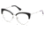 Candies CA0172 Eyeglass Frames - Shiny Black Frame Color, Shiny Black Lens Color