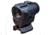 Canik Obsidian Prismatic Red Dot Sight, 1x19.6mm, Red 2 MOA Dot, 70 MOA Circle, Circle and Dot, Black, CAOP0101