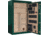 Cannon Safe Deluxe 33 Fireproof 36 Gun Safe, 60x40x24in - Hammertone Green/Brass CA33-H4FDB-13