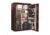 Cannon Safe Deluxe 33 Fireproof Gun Safe, 60x40x24in - Hammertone, Burgundy CA33-H5FDC-13