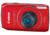 Canon Power Shot SD4000 IS Red Digital Camera Kit