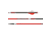 Carbon Express Maxima Red SD Arrow - Each, .400, Red/Black, 50872