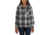 Carhartt Beartooth Hooded Flannel Shirt - Womens, Gravel, Medium, 103235-039-REG-M