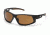 Carhartt Carbondale by Pyramex Safety Ironside Bronze polarized lens with black frame CHB616DTB