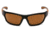 Carhartt Carbondale Safety Glasses w/Bronze Lens, Black/Tan, CHB218DCC