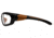 Carhartt Carbondale Safety Glasses w/Clear Lens, Black/Tan, CHB210DCC