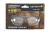 Carhartt Carbondale Safety Glasses w/Clear Lens, Black/Tan, CHB210DCC