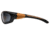 Carhartt Carbondale Safety Glasses w/Gray Lens, Black/Tan, CHB220DCC