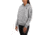 Carhartt Clarksburg Sleeve Logo Hooded Sweatshirt - Womens, Asphalt Heather Nep, Large, 102791-E07-REG-L