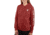 Carhartt Clarksburg Sleeve Logo Hooded Sweatshirt - Womens, Dark Barn Red Heather, Small, 102791-R07-REG-S