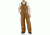 Carhartt Flame-Resistant Duck Bib Lined Overall, Carhartt Brown, 30/32 101626-211-32-30