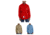 Carhartt Flame-Resistant Lightweight Twill Shirt, H Red, Khaki, Medium Blue