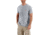 Carhartt Force Cotton Delmont Short Sleeve Henley for Mens, Heather Gray, Extra Large/Regular 100413-034-REG-XL