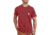 Carhartt Force Cotton Delmont Short Sleeve T-Shirt - Mens, Dark Barn Red Heather, Large, 100410-R07-REG-L
