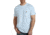 Carhartt Force Cotton Delmont Short Sleeve T-Shirt - Mens, Soft Blue, Small, 100410-I20-REG-S