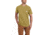 Carhartt Force Cotton Delmont Short Sleeve T Shirt Relaxed Fit - Mens, Amber Gold Heather, X-Large-Regular, 100410-707-REG-M
