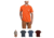 Carhartt Force Cotton Delmont Short Sleeve T Shirt Relaxed Fit - Men's, Bold Orange, Desert Heather, Granite Heather, Light Huron Heather, Red Brown Heather