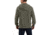 Carhartt Force Delmont Grphc Full Zip Hdd Swtshrt - Mens, Moss Heather, Large, 103851-387-REG-L