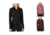 Carhartt Force Delmont Quarter Zip Shirt - Women's, Black Heather, Brick Dust Heather, Fudge Heather