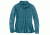 Carhartt Force Ferndale Quarter Zip Shirt - Womens, Blue Mist Heather, L-REG 102528-424-REG-L